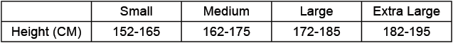 Bike size chart 2025 Bike size chart 2025